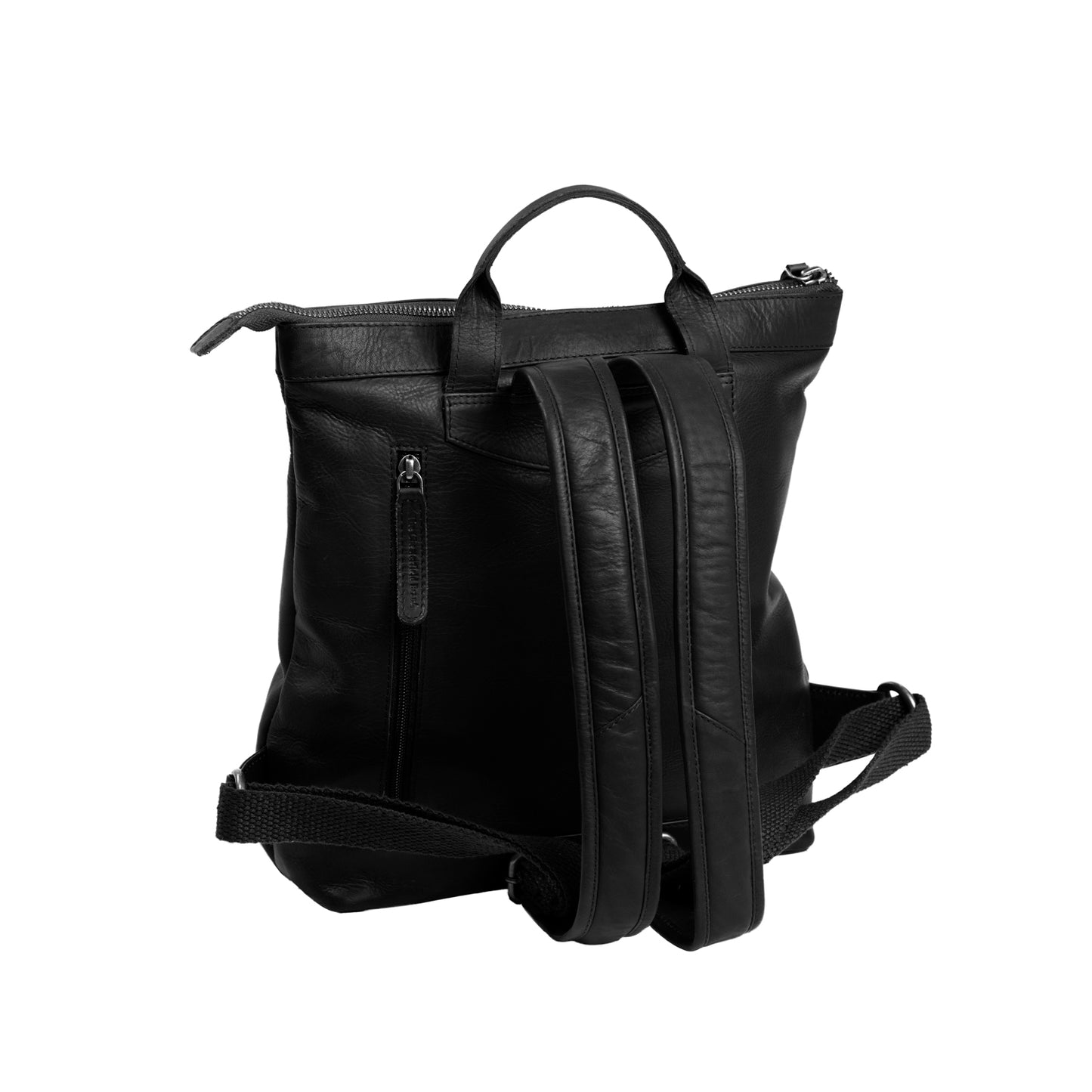 The Chesterfield Brand Rucksack KOLKATA Schwarz | Echtes Leder