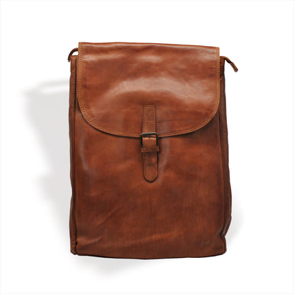 Bear Design Rucksack ROB Cognac | Echtes Leder