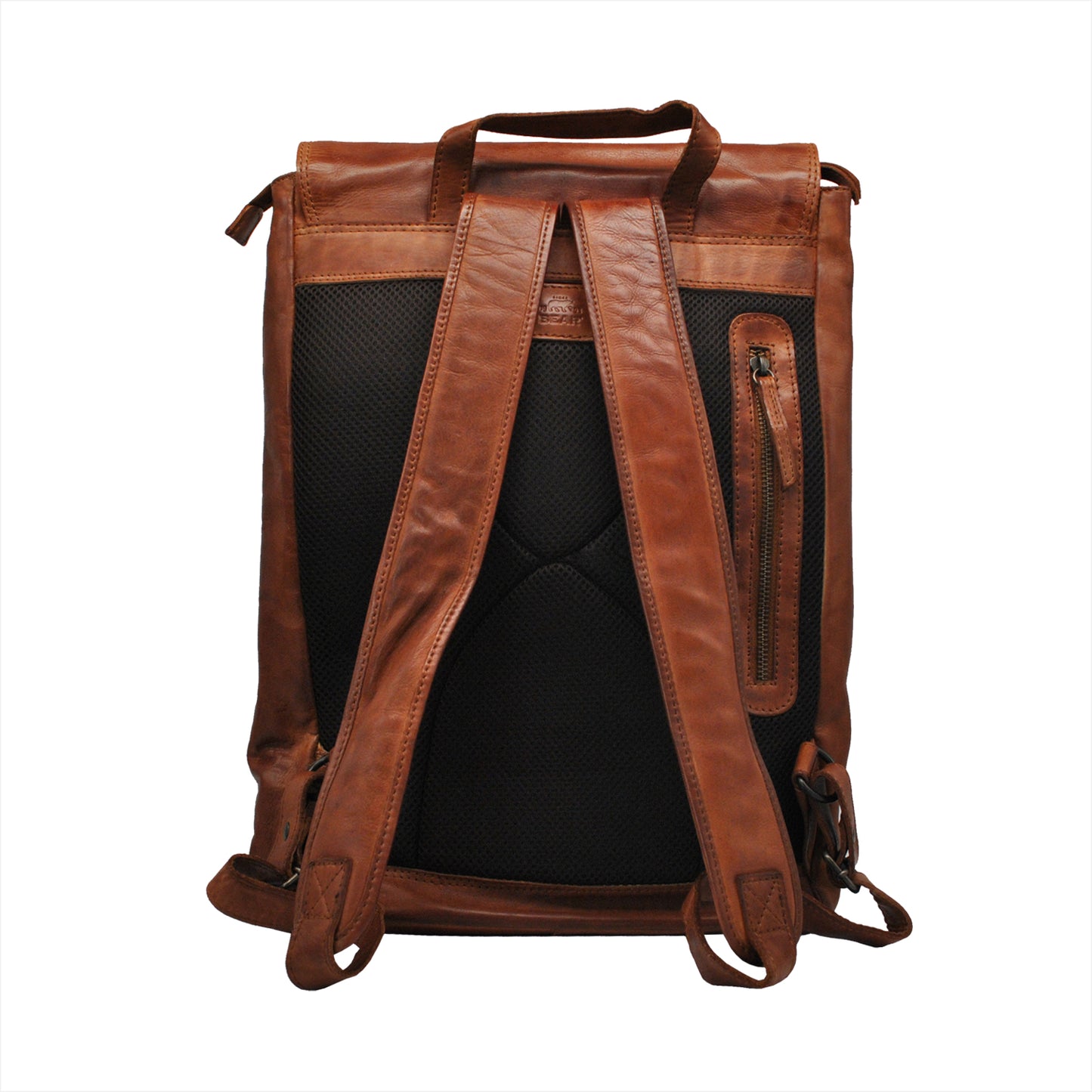 Bear Design Rucksack ROB Cognac | Echtes Leder